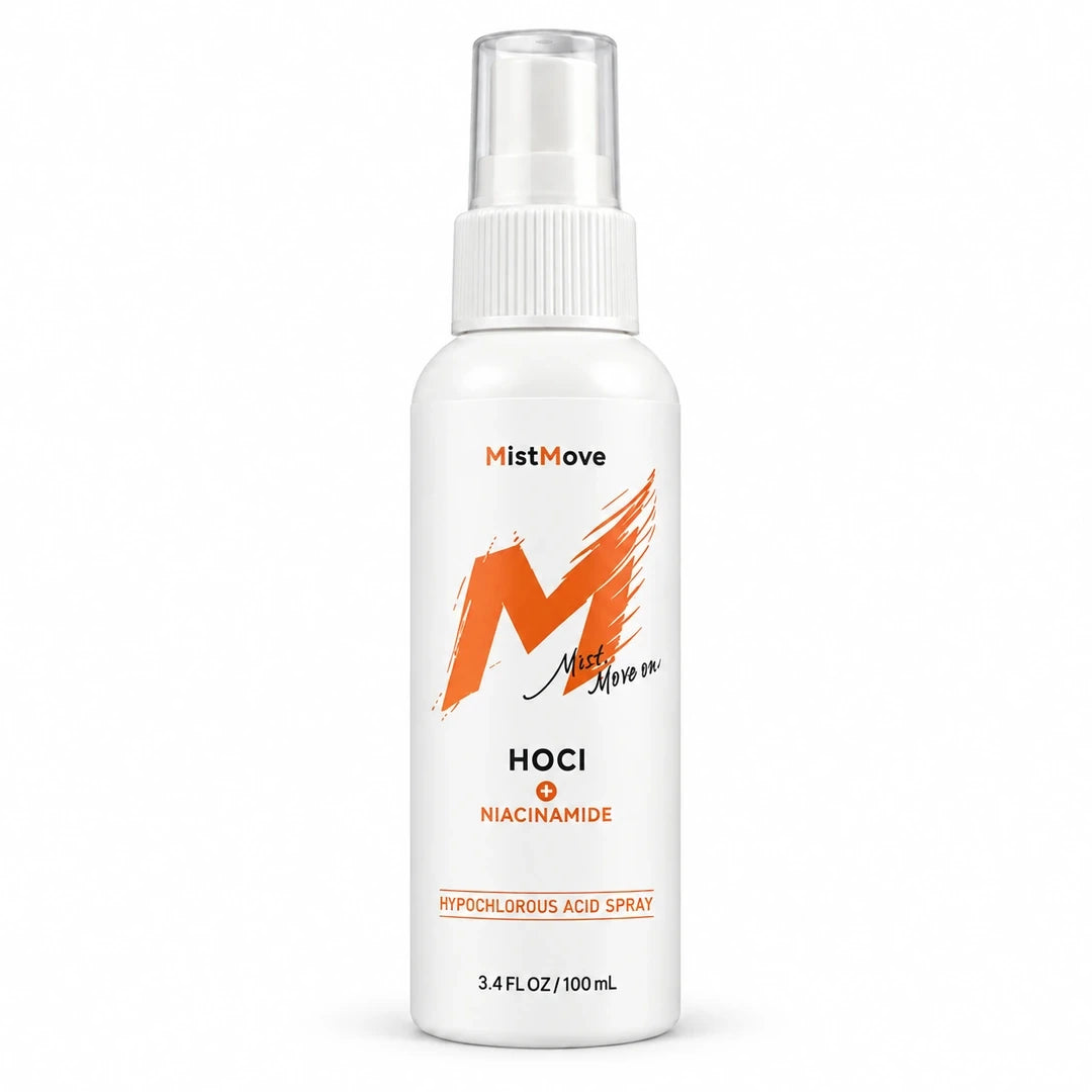 Front view of the mistmove bottle on white